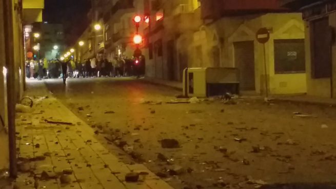 Disturbios en Linares (Jaén).
