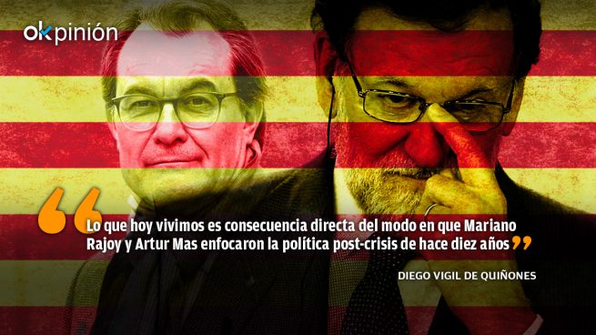 Cataluña: en el lodazal de Artur Mas y Rajoy