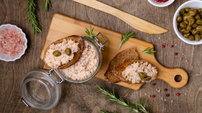 Receta de paté de atún y alcaparras