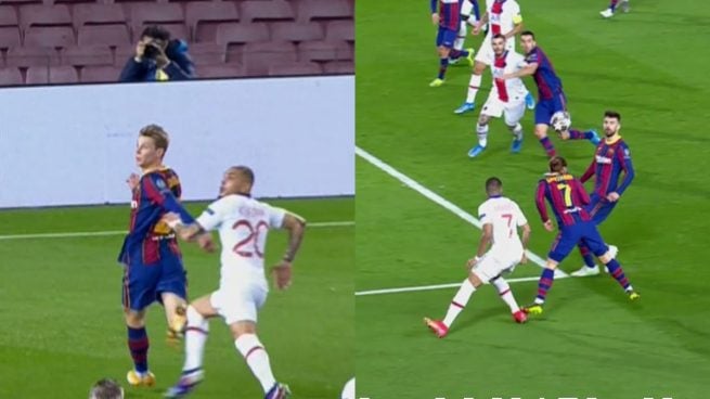 Penalti Barcelona PSG