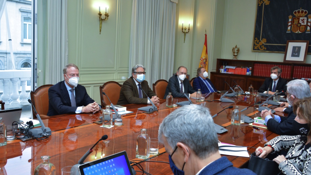 Reunión del CGPJ, el Consejo General del Poder Judicial. (Foto: Archivo)