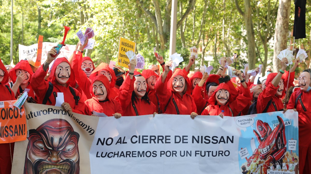 Trabajadores de Nissan amenazan con volver a la calle ante el fracaso del Gobierno en la reindustrilización