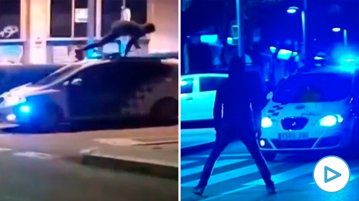 TVE manipula unas imágenes para acusar a la Policía de arrollar a un manifestante con el coche patrulla. (Vídeo: ‘Las cosas claras’ de TVE y ‘Las noticias de la mañana’ de Antena 3)