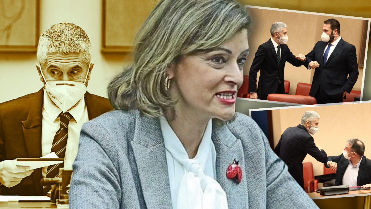 La presidenta socialista de la Comisión de Interior del Congreso, Ana Botella