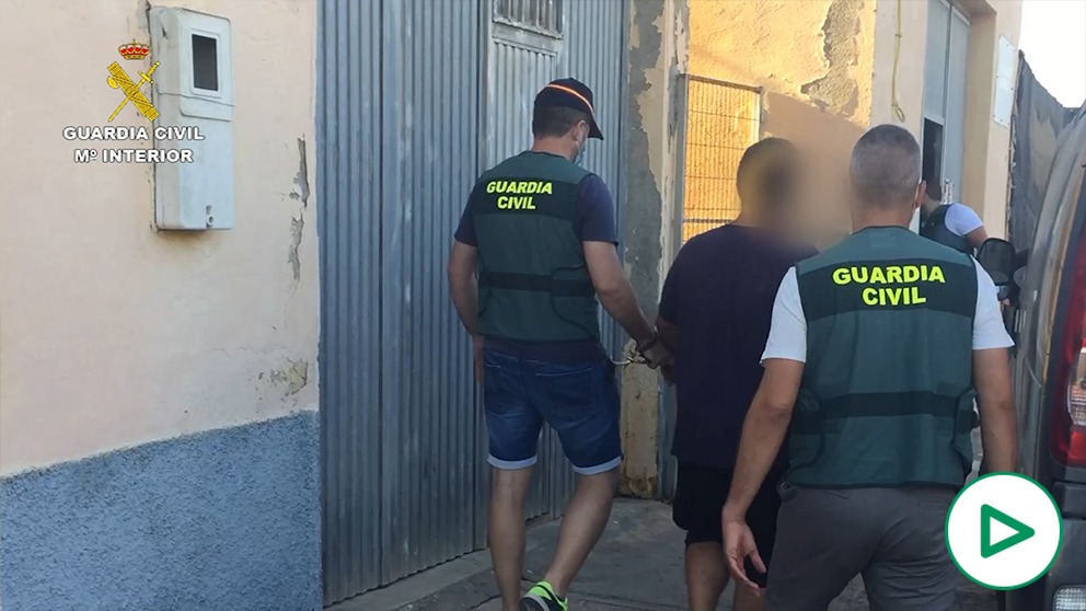 Operación Terciaria de la Guardia Civil de Almería.