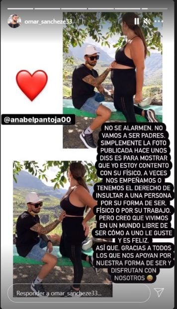 Omar, el novio de la sobrina de Isabel Pantoja, quiso aclarar la foto de la discordia