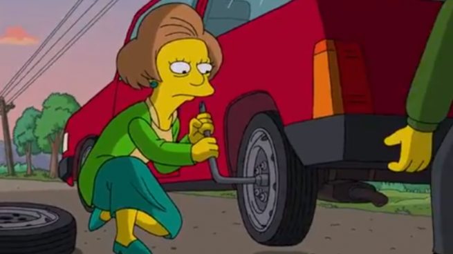 Este es el sentido homenaje en Twitter a la señorita Krabappel de 'Los Simpson'