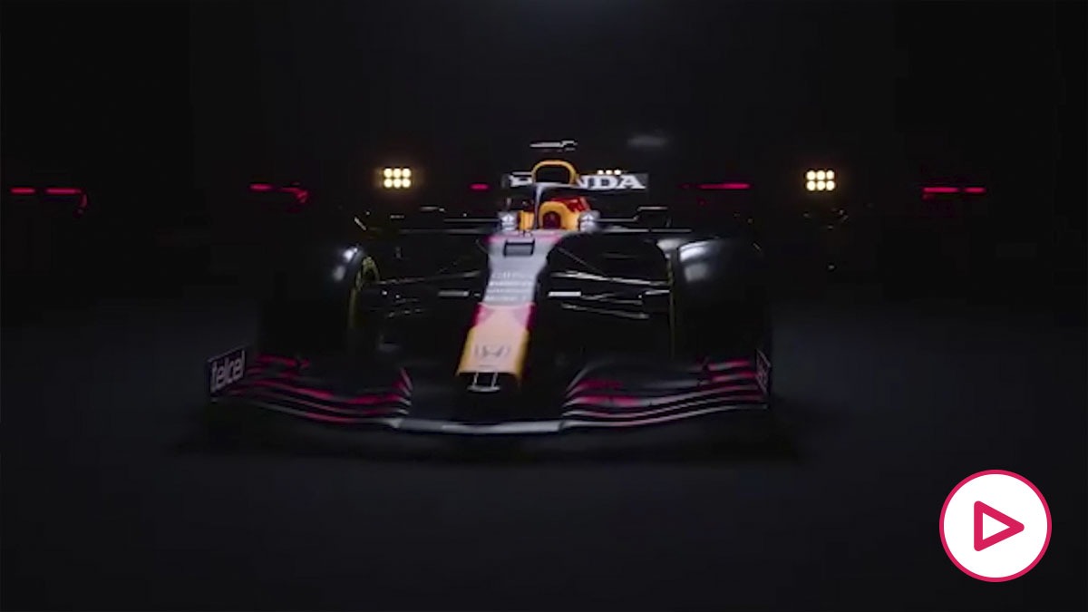 Así es el RB16B, el espectacular nuevo monoplaza de Red Bull.