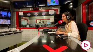 Sara Carbonero en el momento en el que se emocionó (Vídeo: Radio Marca)