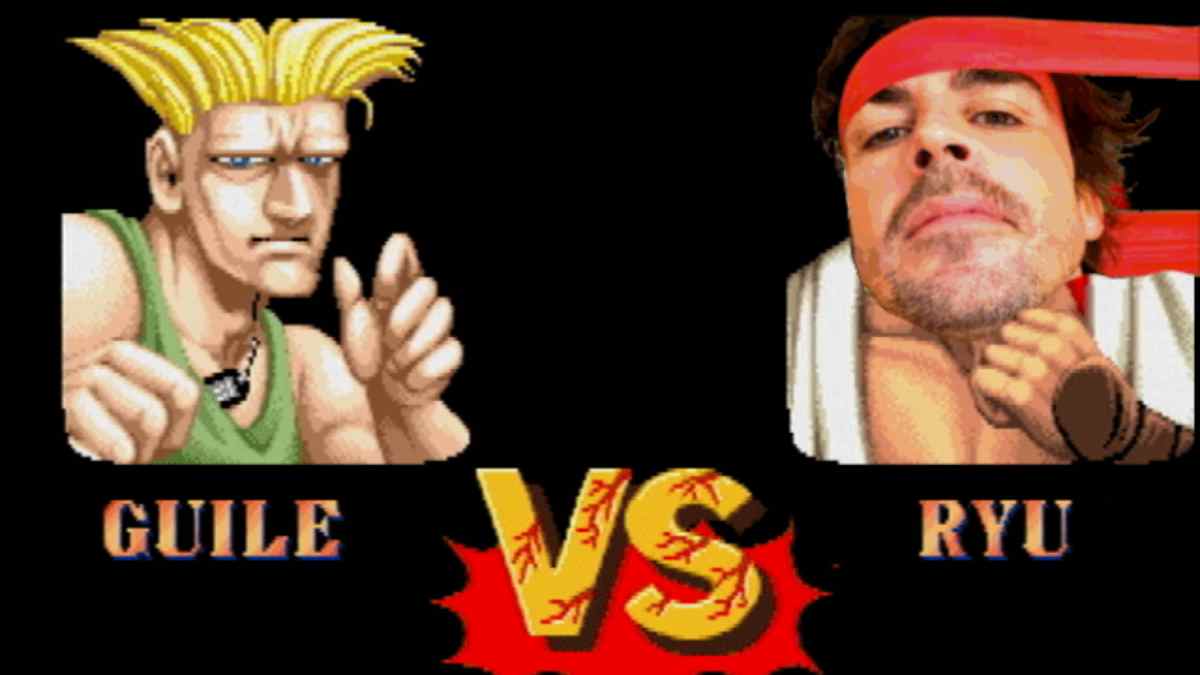 Meme de Fernando Alonso contra Guile en el Street Fighter