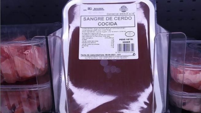 La sangre de cerdo cocida de Mercadona divide las redes