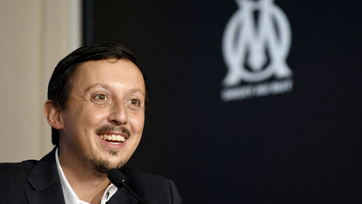 Pablo Longoria, nuevo presidente del Olympique de Marsella (AFP)