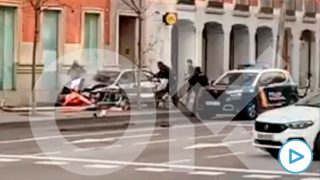 calle serrano madrid policia ladrones