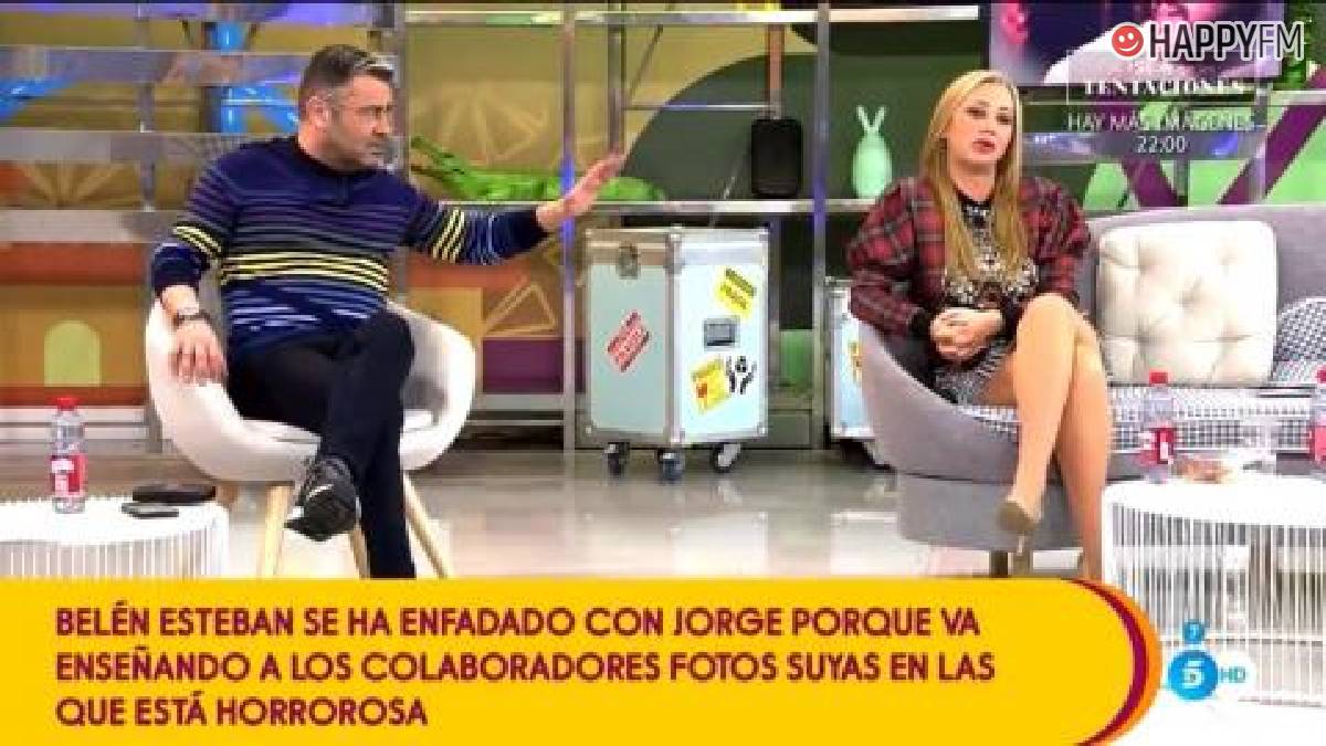 Belén Esteban y Jorge Javier en ‘Sálvame’