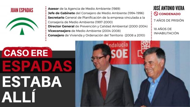 Las amistades peligrosas de Juan Espadas: siete altos cargos socialistas condenados