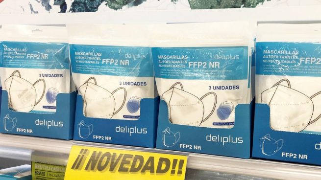 Mercadona pone a la venta mascarillas FFP2 por menos de tres euros en sus supermercados