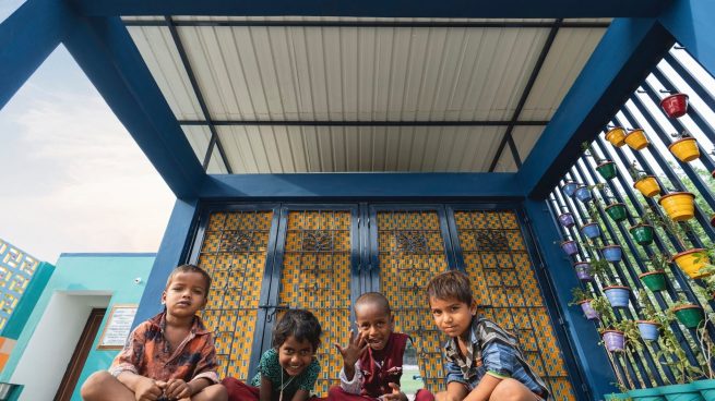 Fundación Mutua Madrileña apoya en la construcción de un centro para la infancia de la Fundación Vicente Ferrer