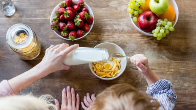 desayuno niños