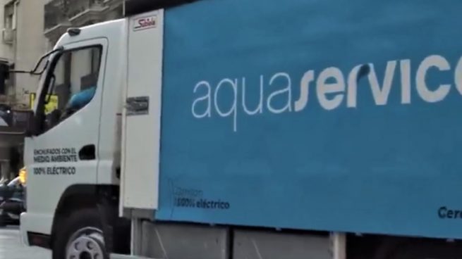 Aquaservice lanza en España el primer camión de reparto urbano 100% eléctrico