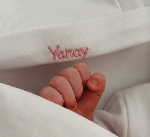 Yanay es el nombre de la primera hija de Edurne y De Gea