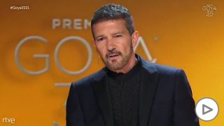 Antonio Banderas en la Gala de los Premios Goya