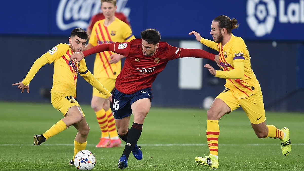 Osasuna – Barcelona: el partido de la Liga Santander, en directo. (Getty)