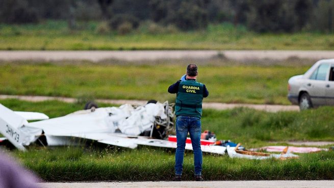 Mueren los dos ocupantes de una avioneta sin motor en un accidente en Toledo