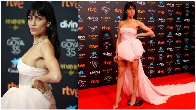 Hiba Abouk en la gala de los Goya