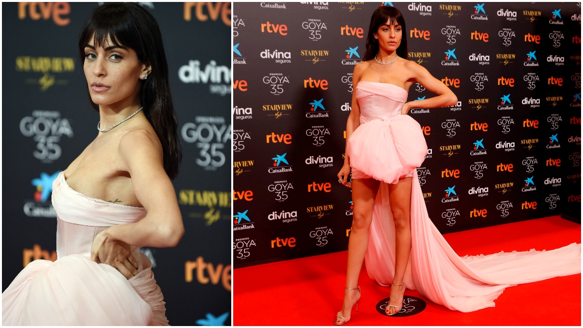Hiba Abouk en la gala de los Goya