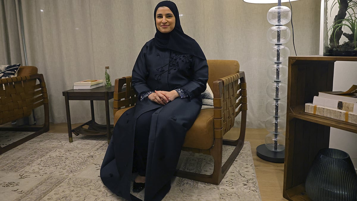 Sarah al-Amiri, ministra de Estado de Tecnología Avanzada de EAU.