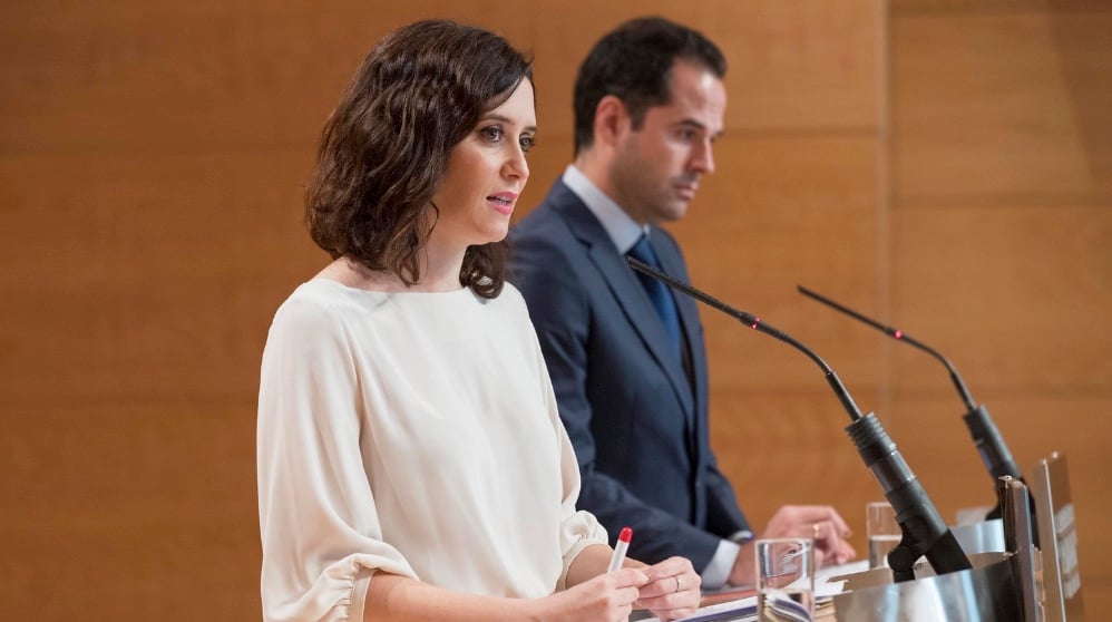 Isabel Díaz Ayuso e Ignacio Aguado (Foto: Comunidad de Madrid)