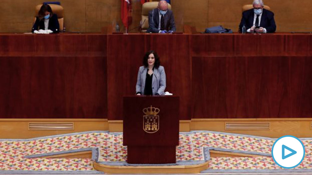 La Mesa de la Asamblea admite a trámite las mociones de censura de PSOE y Más Madrid