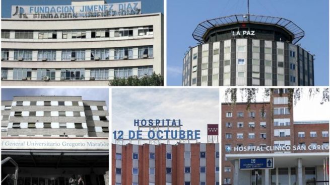 Cinco hospitales madrileños se sitúan entre los 200 mejores centros del mundo