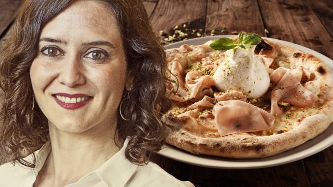 Una pizzería madrileña crea la pizza Madonna Ayuso: «Sobrevivimos gracias a ella, es nuestra patrona»