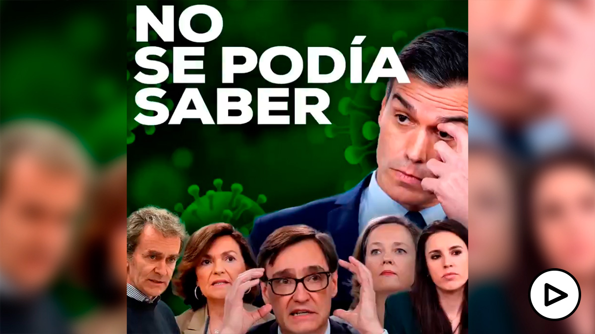 El vídeo del PP que retrata la “incompetencia” del Gobierno.