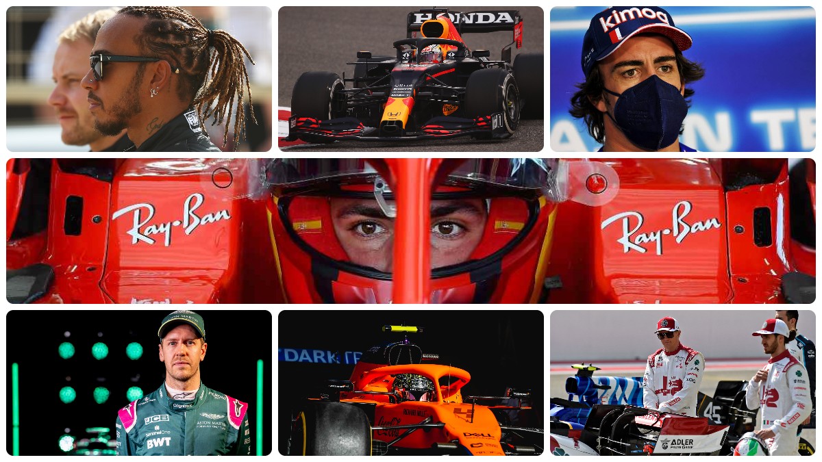 Equipos y pilotos de Fórmula 1 para la temporada 2021