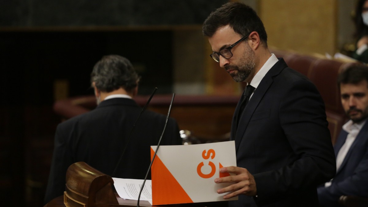 Pablo Cambronero, diputado de Ciudadanos. (Foto: EP)