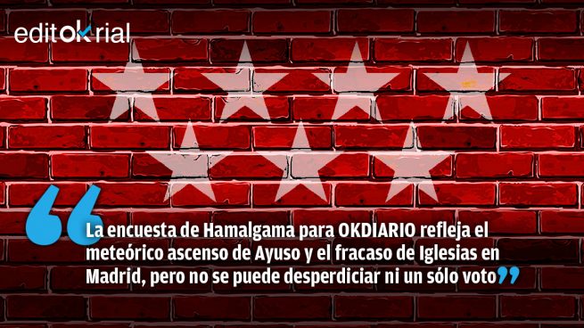 Madrid tiene que ser el 4M un muro frente al socialcomunismo