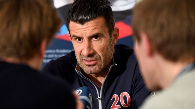 Luis Figo en una foto de archivo (Getty)