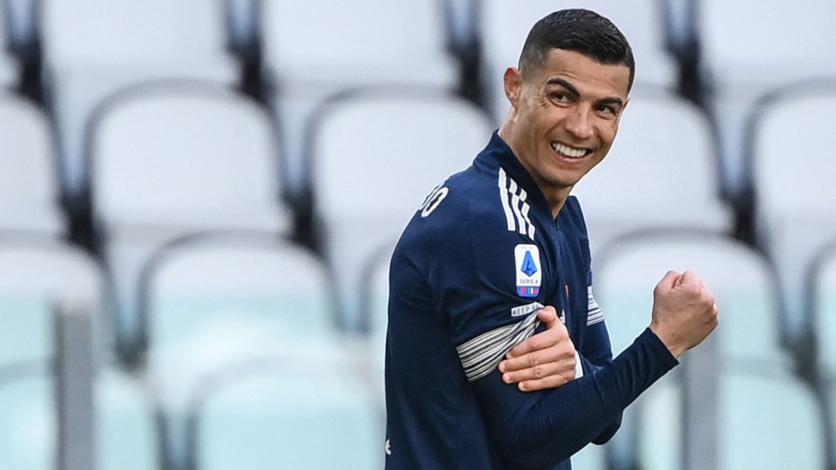 Cristiano Ronaldo, en el Juventus-Benevento. (AFP)