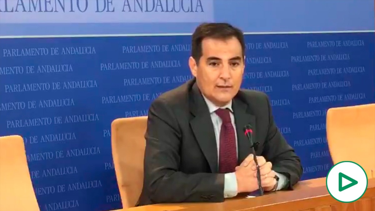 El portavoz del Grupo Parlamentario del PP Andaluz, José Antonio Nieto.