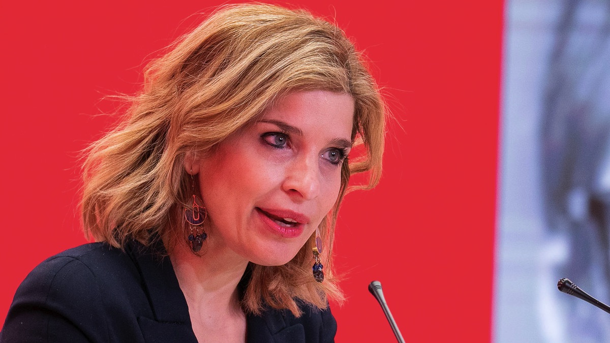 La portavoz del PSOE en la Asamblea de Madrid, Hana Jalloul.