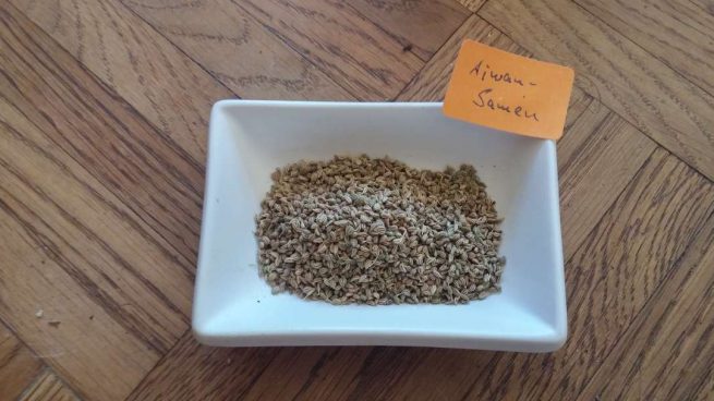 Semillas de ajwain