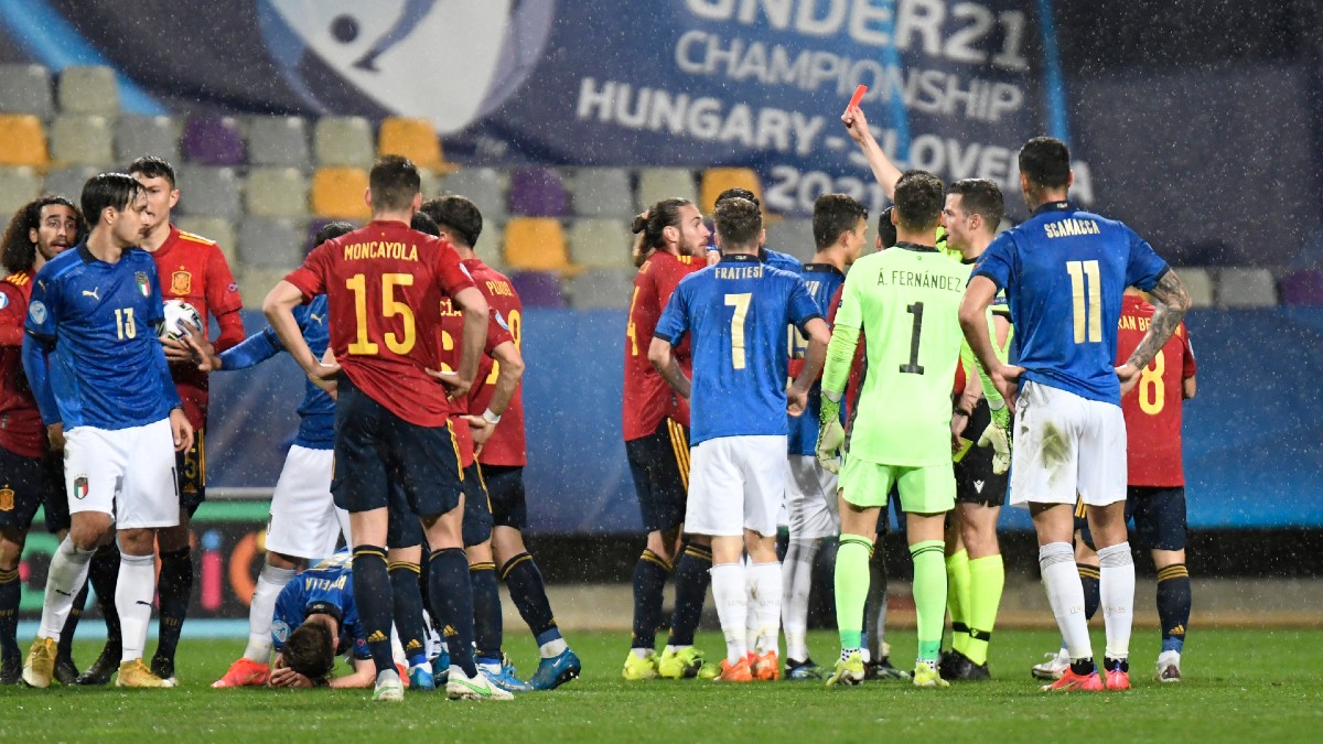 España pincha ante Italia y se jugará el pase en la última jornada. (Getty)