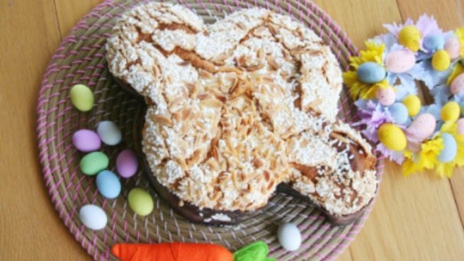 Colomba o paloma de Pascua, receta italiana de Semana Santa