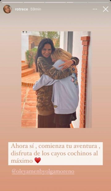 Rocío Flores en Instagram