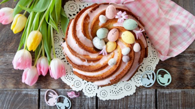 5 pasteles sin azúcar para decorar como tarta de Pascua