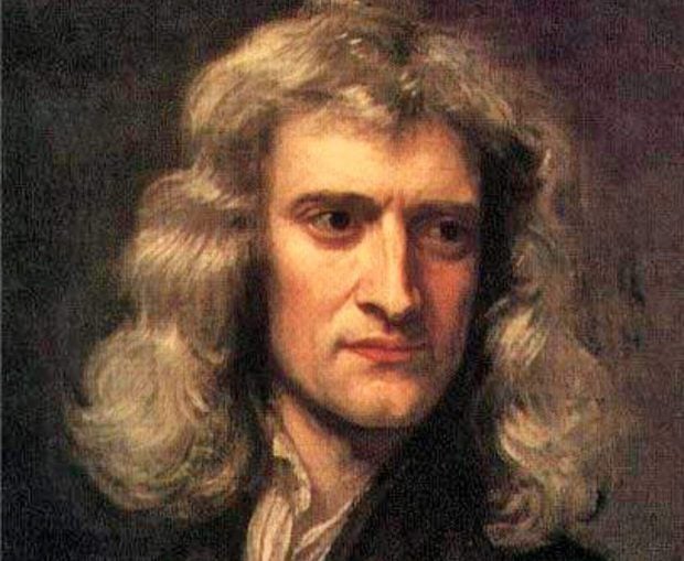 Isaac Newton en el día de su muerte