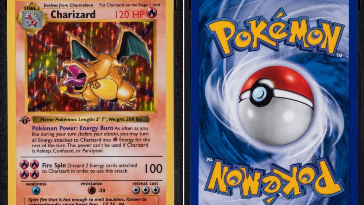 La carta Pokémon subastada en eBay