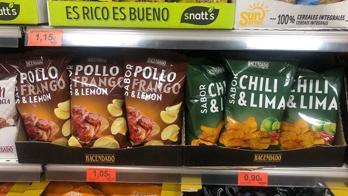 Así son la nuevas patatas de sabores que ha lanzado Mercadona / Foto: Mercadona